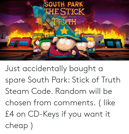 South park stick of truth steam key generator